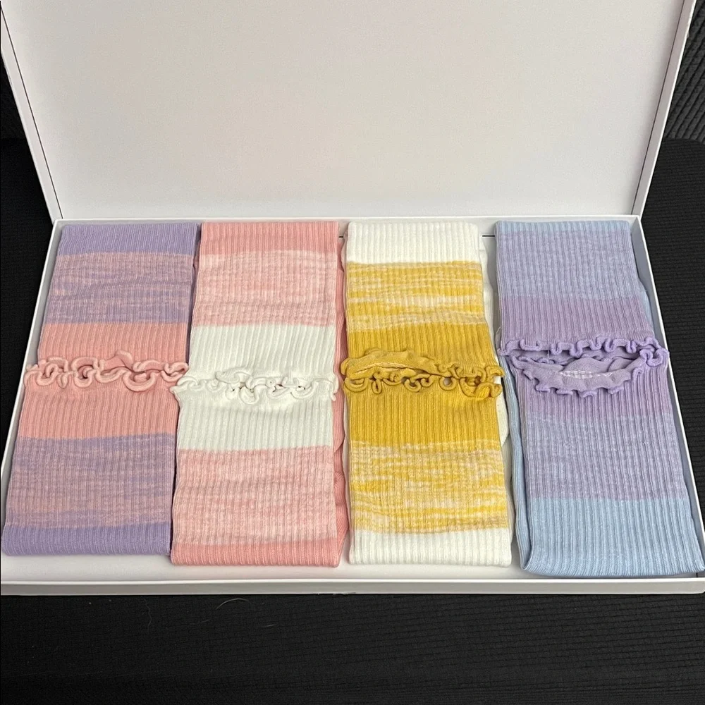 Colorful Women's grippy sock set